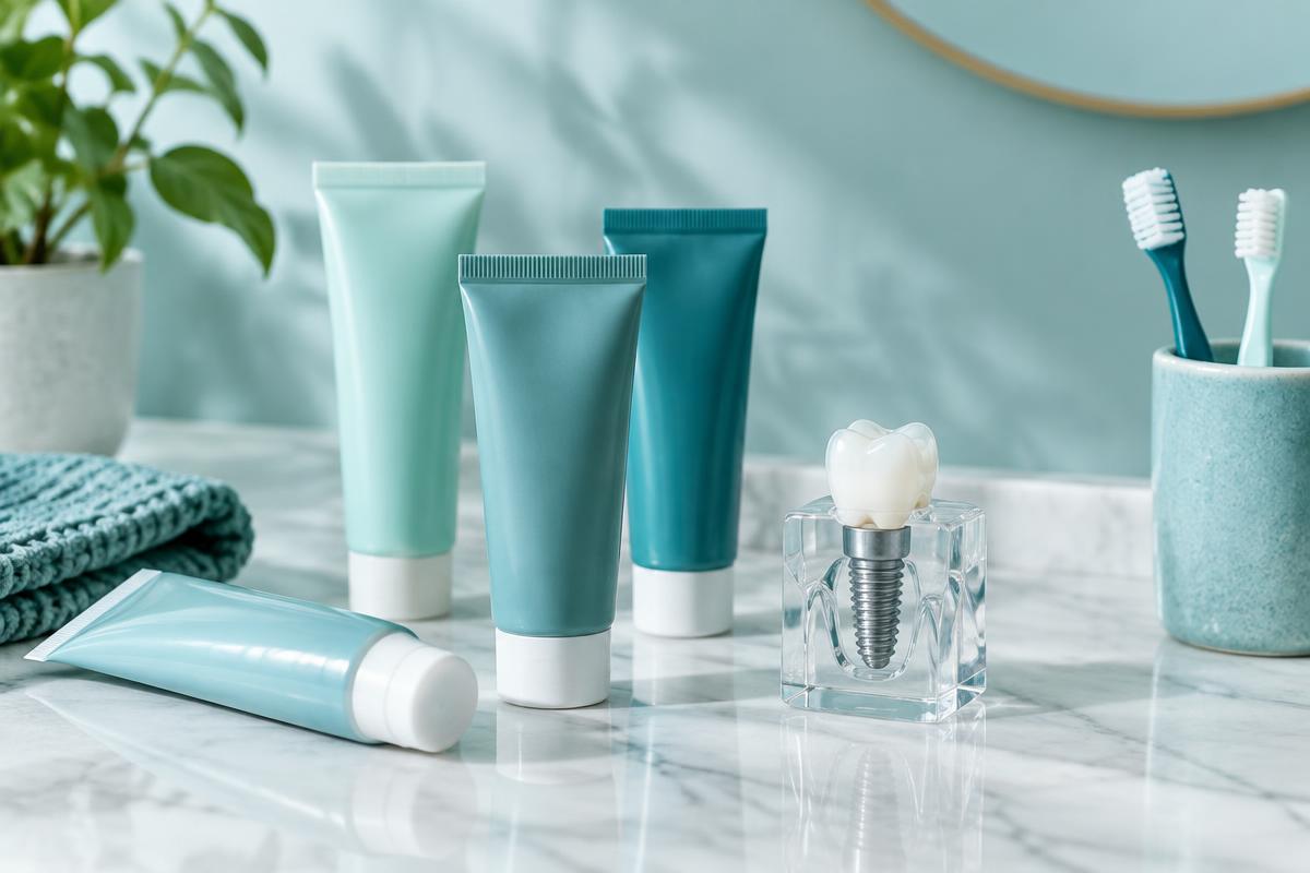 Quale dentifricio scegliere con impianti e protesi — trattamenti dentali di igiene orale nello studio dentistico DentalNet Care