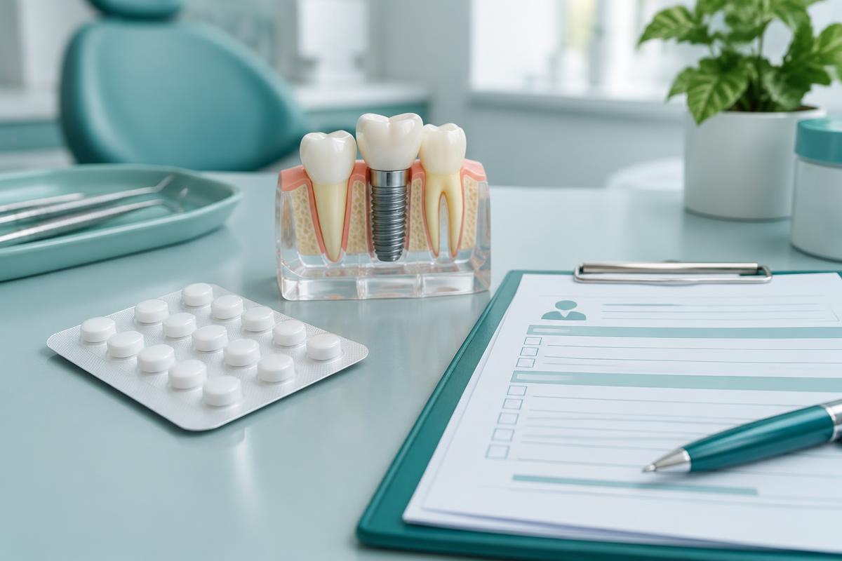 Bifosfonati e impianti dentali: quali rischi e come si gestiscono — trattamenti dentali di implantologia nello studio dentistico DentalNet Care