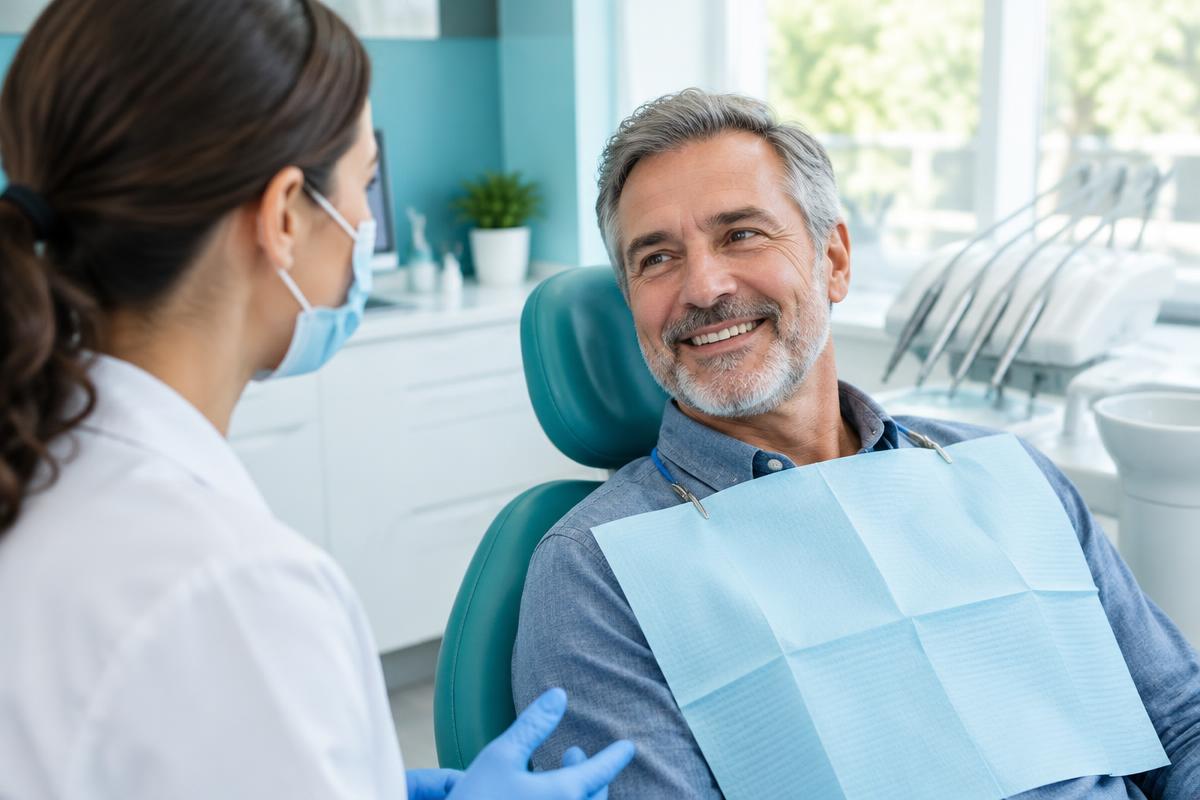 Rimettere i denti dopo i 50 anni: impianti, ponti e protesi a confronto — trattamenti dentali di protesi nello studio dentistico DentalNet Care