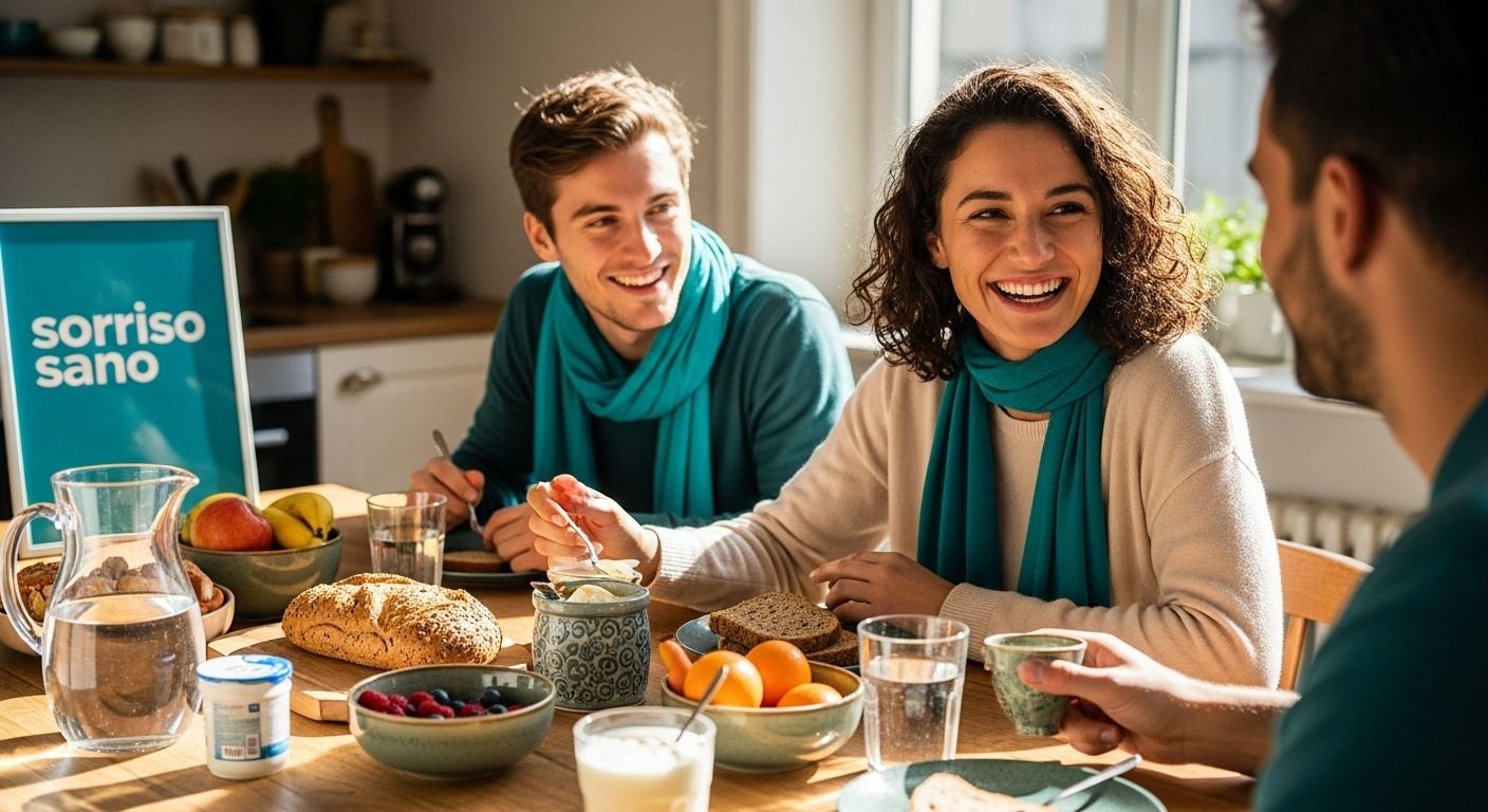 alimentazione sorriso sano