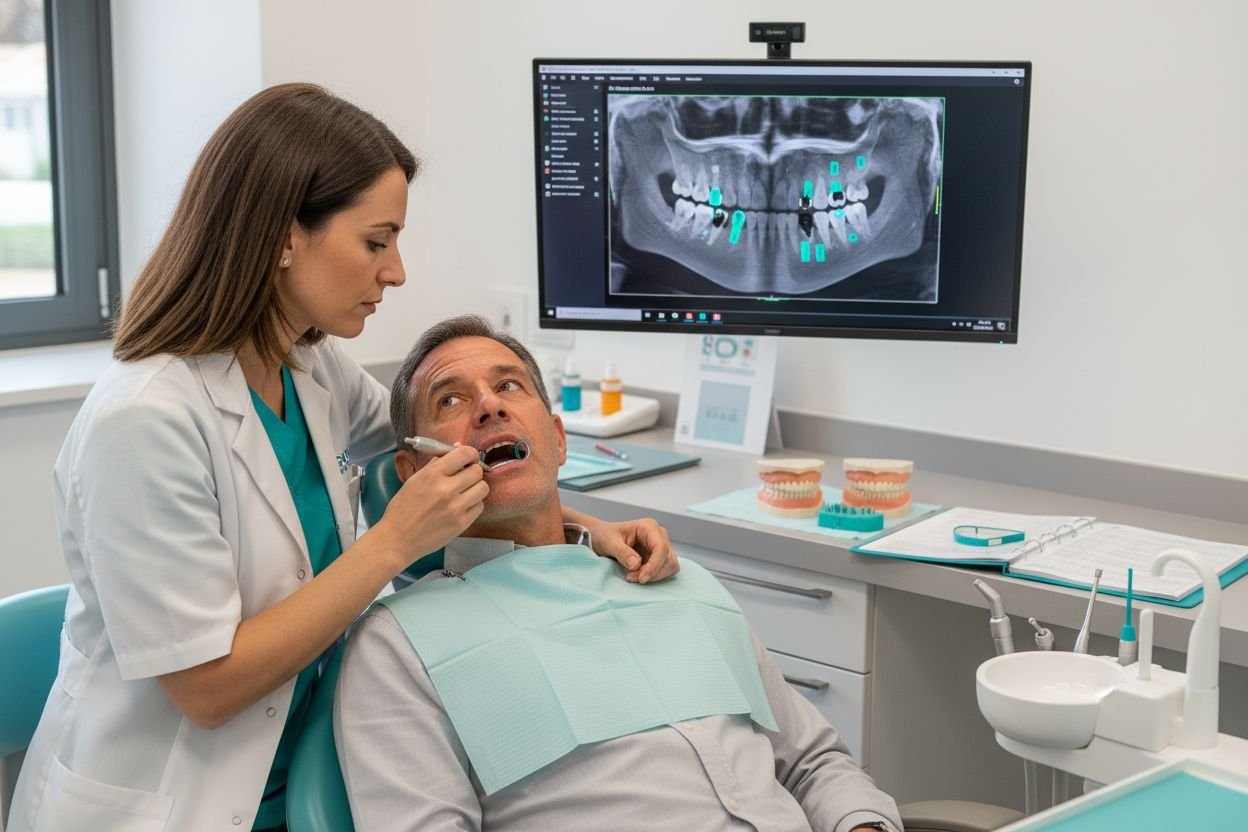 valutazione dentale implantologica
