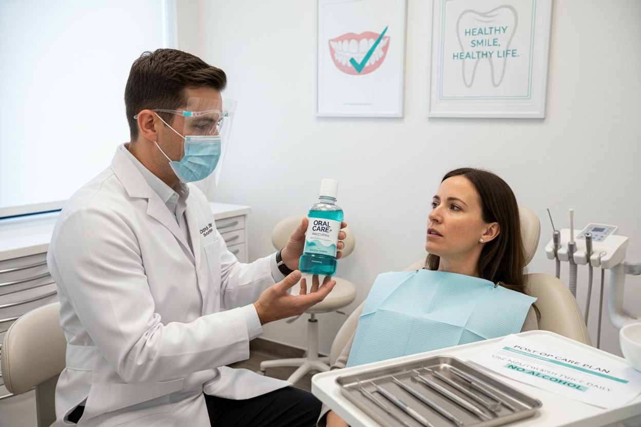 dentista paziente implantare
